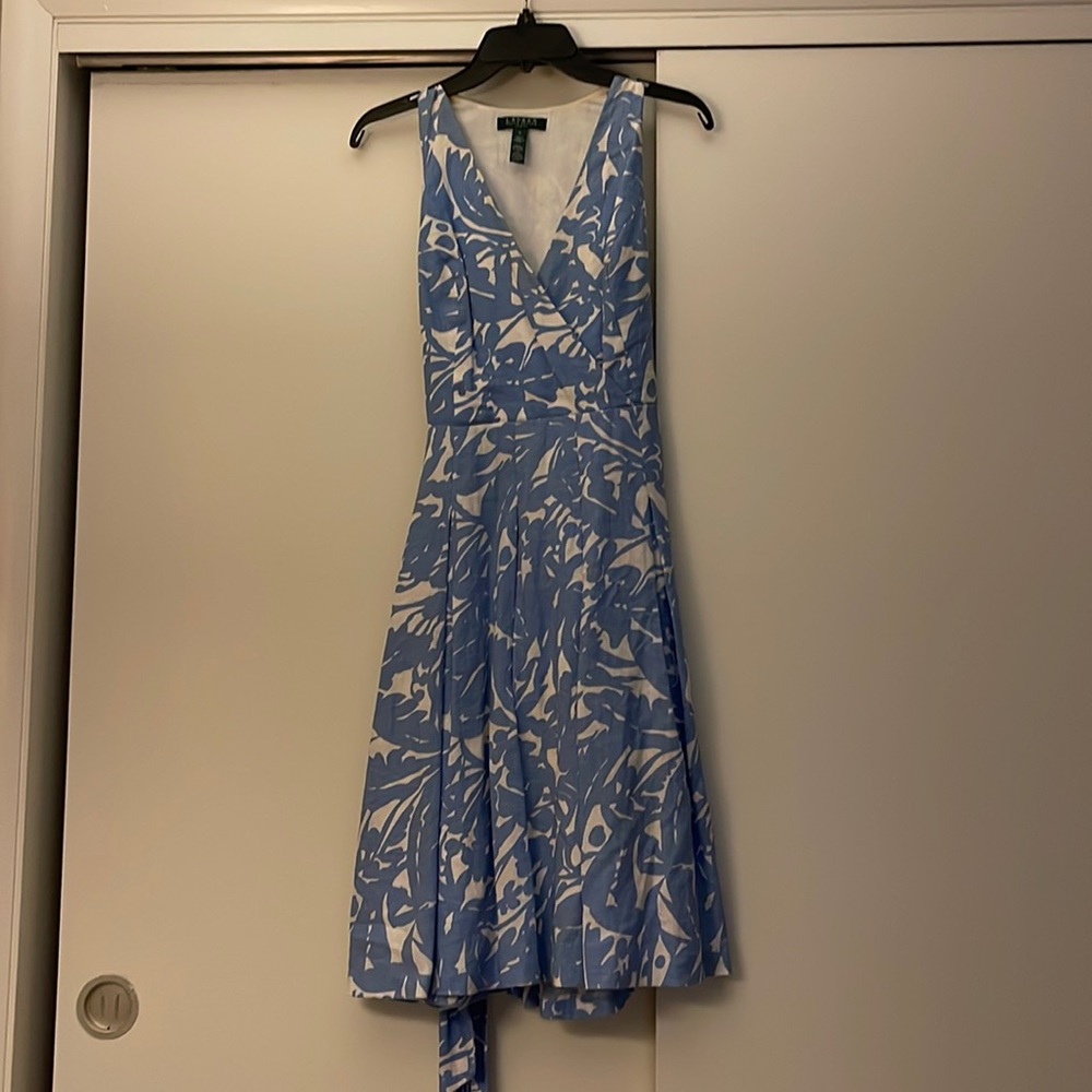 Ralph Lauren line wrap dress
